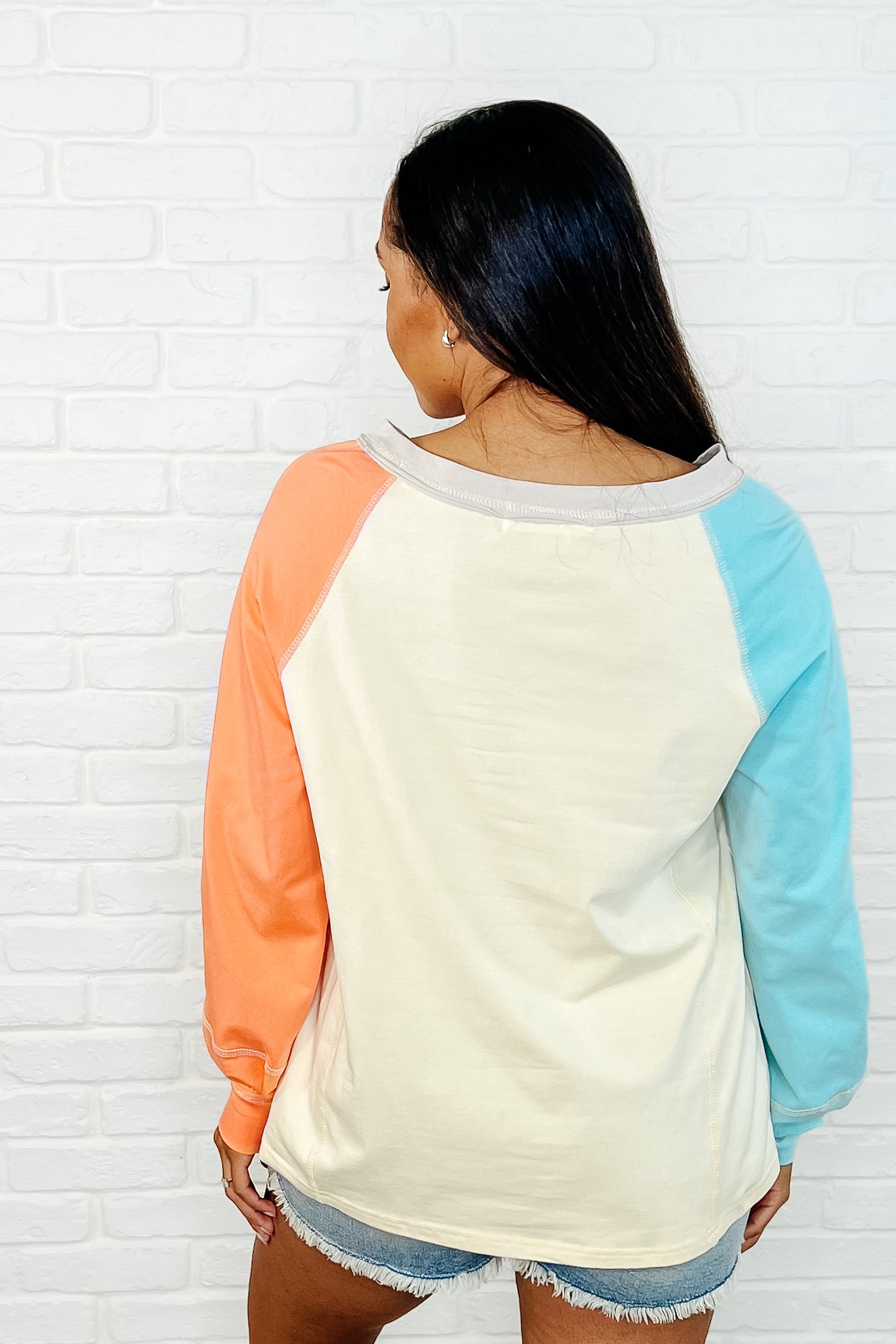 Color Me Confused Color Block Top-Womens-Ave Shops-[option4]-[option5]-[option6]-[option7]-[option8]-Shop-Boutique-Clothing-for-Women-Online