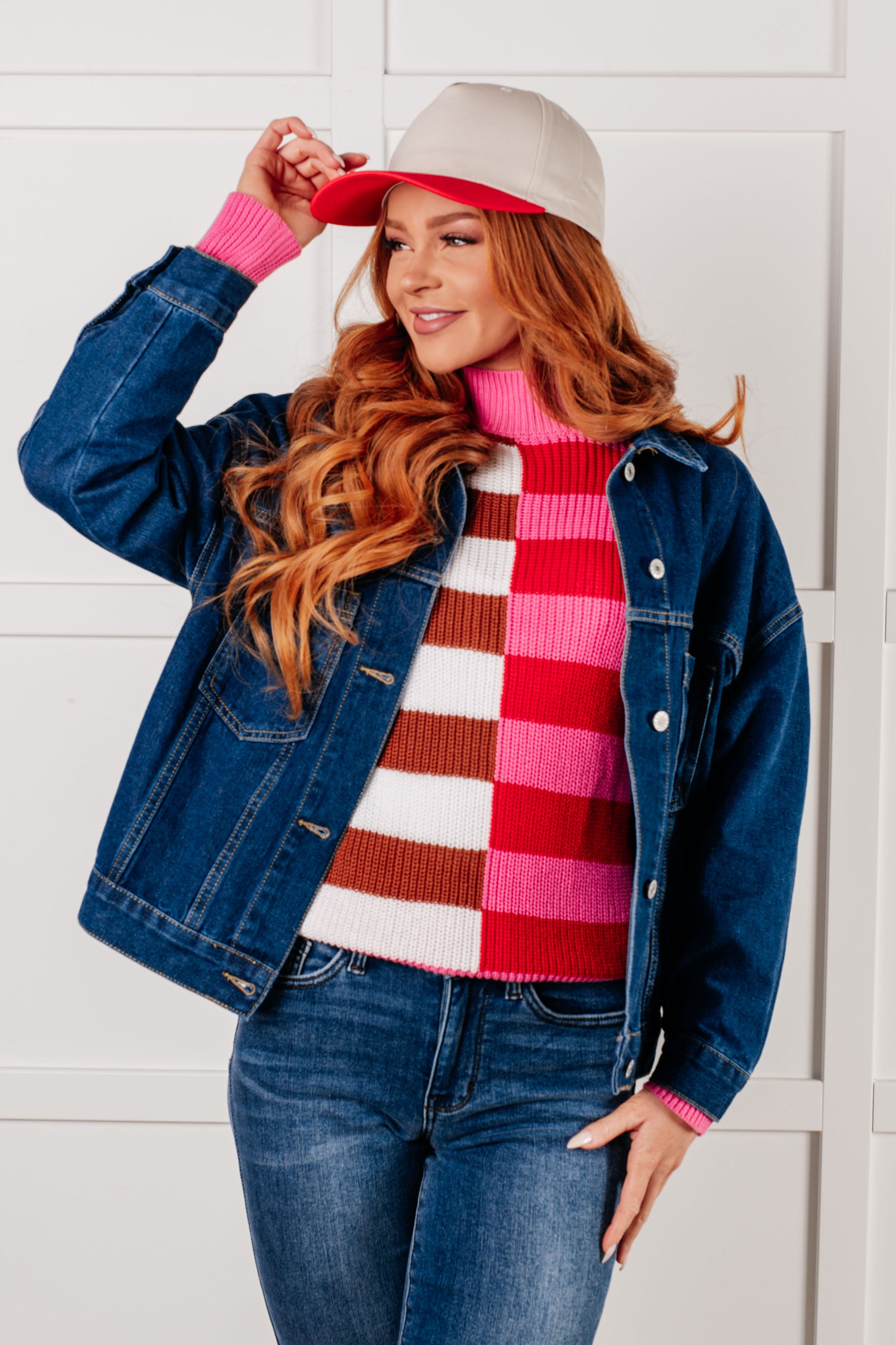 Have We Met Oversized Denim Jacket-Denim-Ave Shops-[option4]-[option5]-[option6]-[option7]-[option8]-Shop-Boutique-Clothing-for-Women-Online