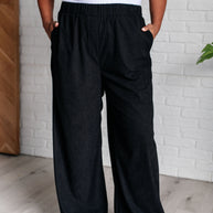 Come Rain or Shine Wide Leg Pants-Bottoms-Ave Shops-[option4]-[option5]-[option6]-[option7]-[option8]-Shop-Boutique-Clothing-for-Women-Online