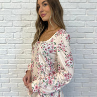 Cool to Be Kind Floral Blouse-Womens-Ave Shops-[option4]-[option5]-[option6]-[option7]-[option8]-Shop-Boutique-Clothing-for-Women-Online