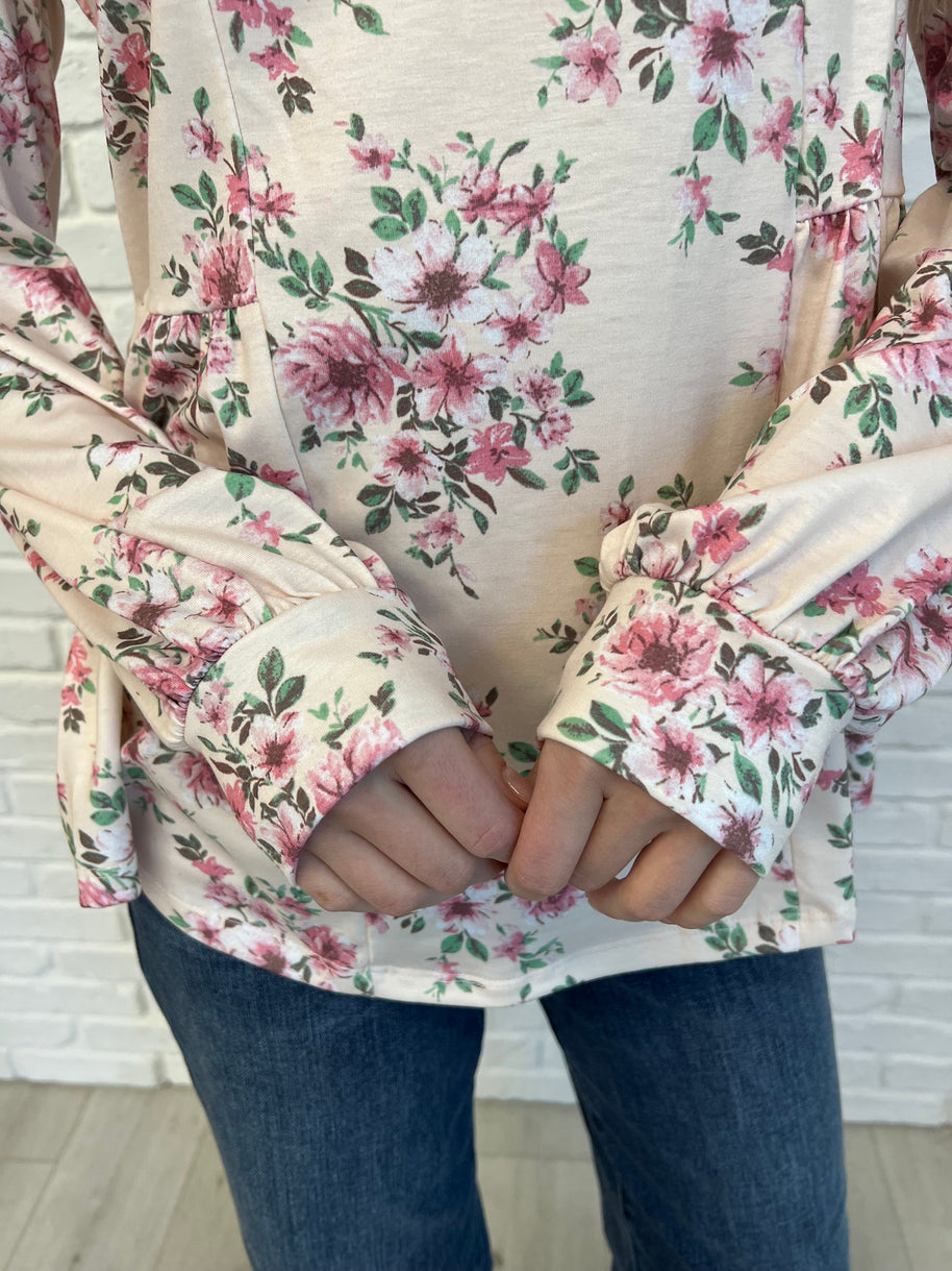 Cool to Be Kind Floral Blouse-Womens-Ave Shops-[option4]-[option5]-[option6]-[option7]-[option8]-Shop-Boutique-Clothing-for-Women-Online
