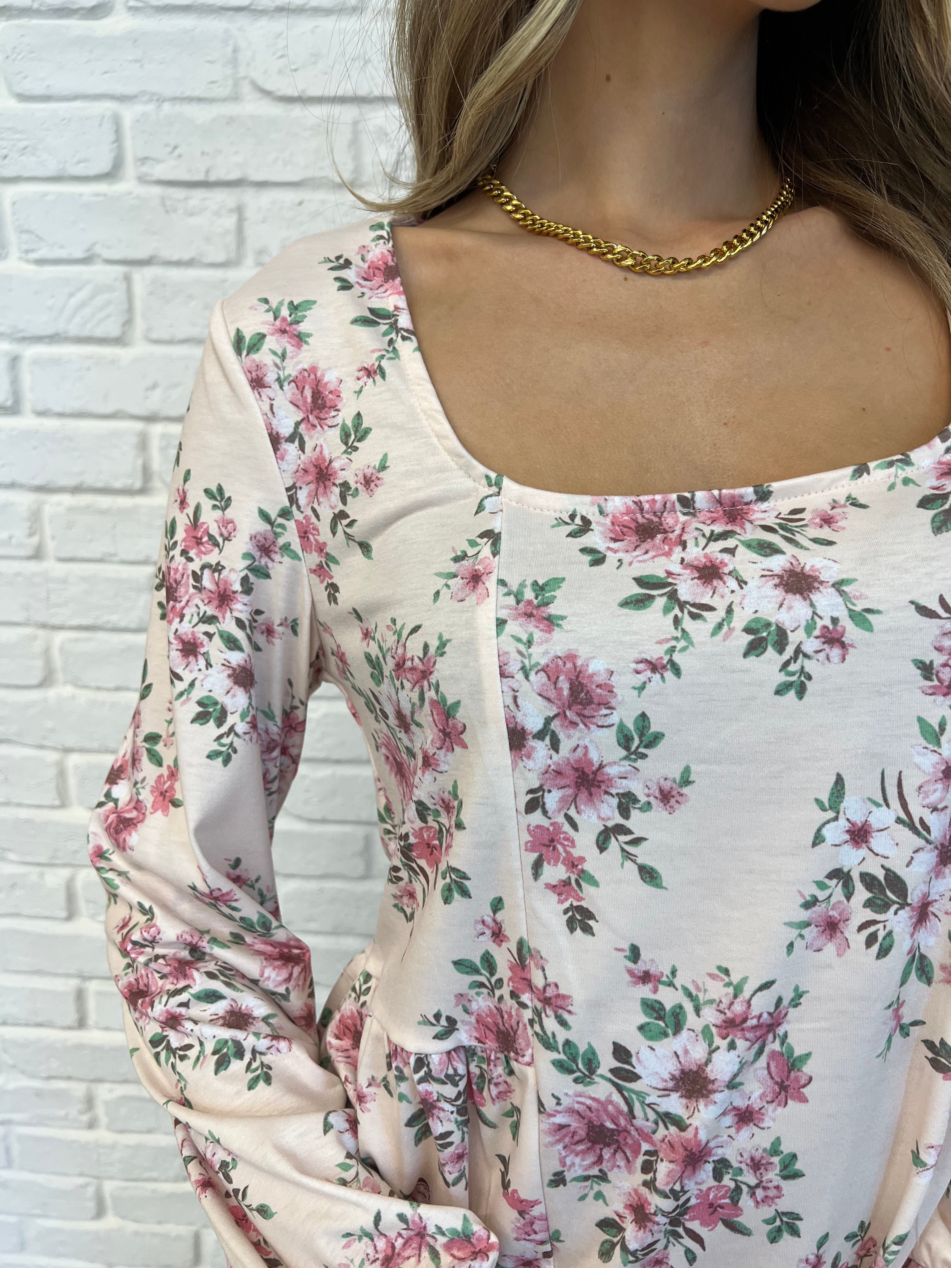 Cool to Be Kind Floral Blouse-Womens-Ave Shops-[option4]-[option5]-[option6]-[option7]-[option8]-Shop-Boutique-Clothing-for-Women-Online