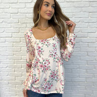Cool to Be Kind Floral Blouse-Womens-Ave Shops-[option4]-[option5]-[option6]-[option7]-[option8]-Shop-Boutique-Clothing-for-Women-Online