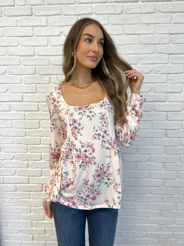 Cool to Be Kind Floral Blouse-Womens-Ave Shops-[option4]-[option5]-[option6]-[option7]-[option8]-Shop-Boutique-Clothing-for-Women-Online