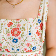 Country Crush Adjustable Strap Dress in Cream and Red-Womens-Ave Shops-[option4]-[option5]-[option6]-[option7]-[option8]-Shop-Boutique-Clothing-for-Women-Online