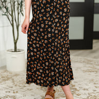Crisp Kiss Midi Skirt in Rust, White and Black-Womens-Ave Shops-[option4]-[option5]-[option6]-[option7]-[option8]-Shop-Boutique-Clothing-for-Women-Online