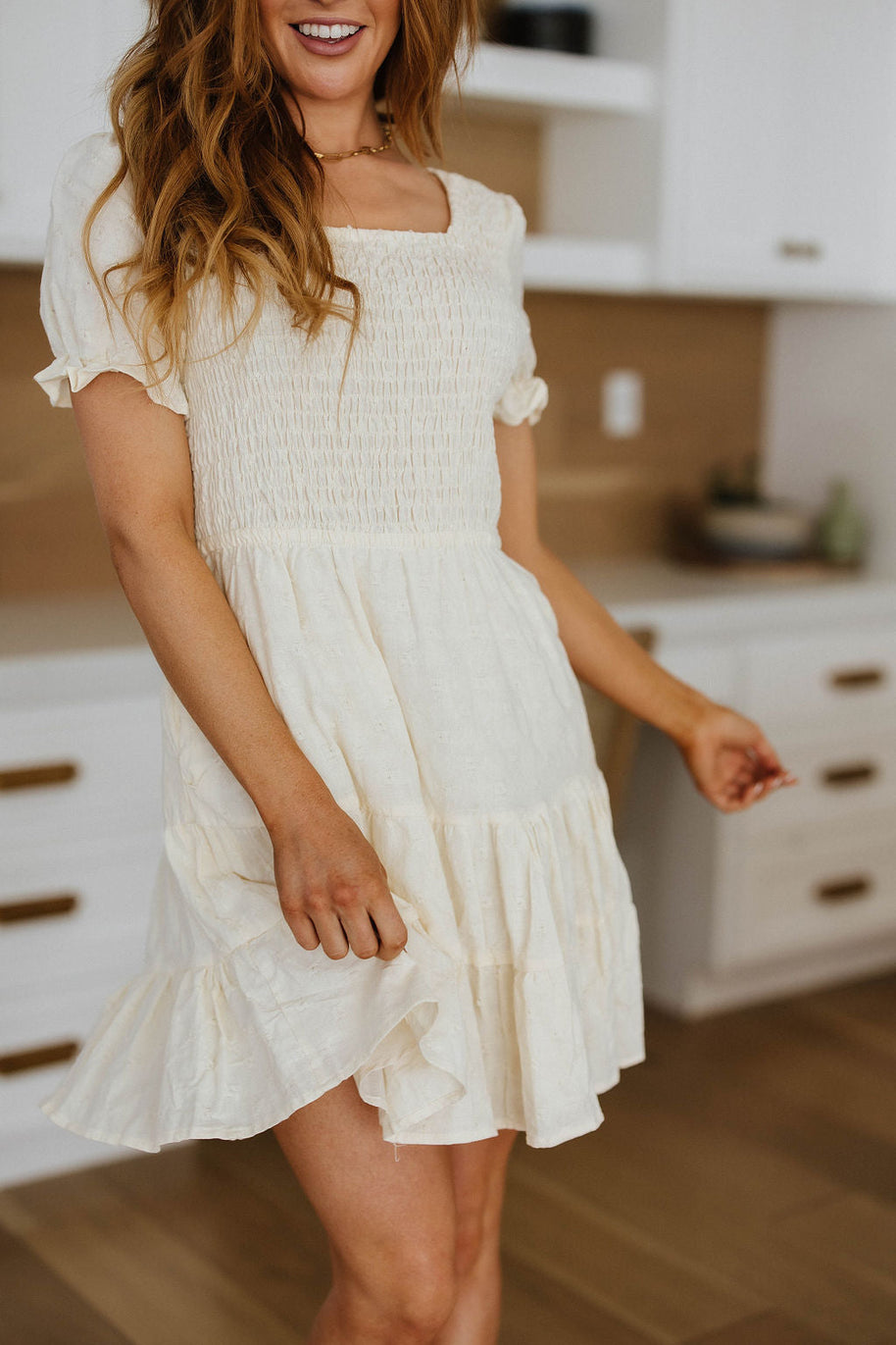 Cute Situation Square Neck Dress-Dresses-Ave Shops-[option4]-[option5]-[option6]-[option7]-[option8]-Shop-Boutique-Clothing-for-Women-Online
