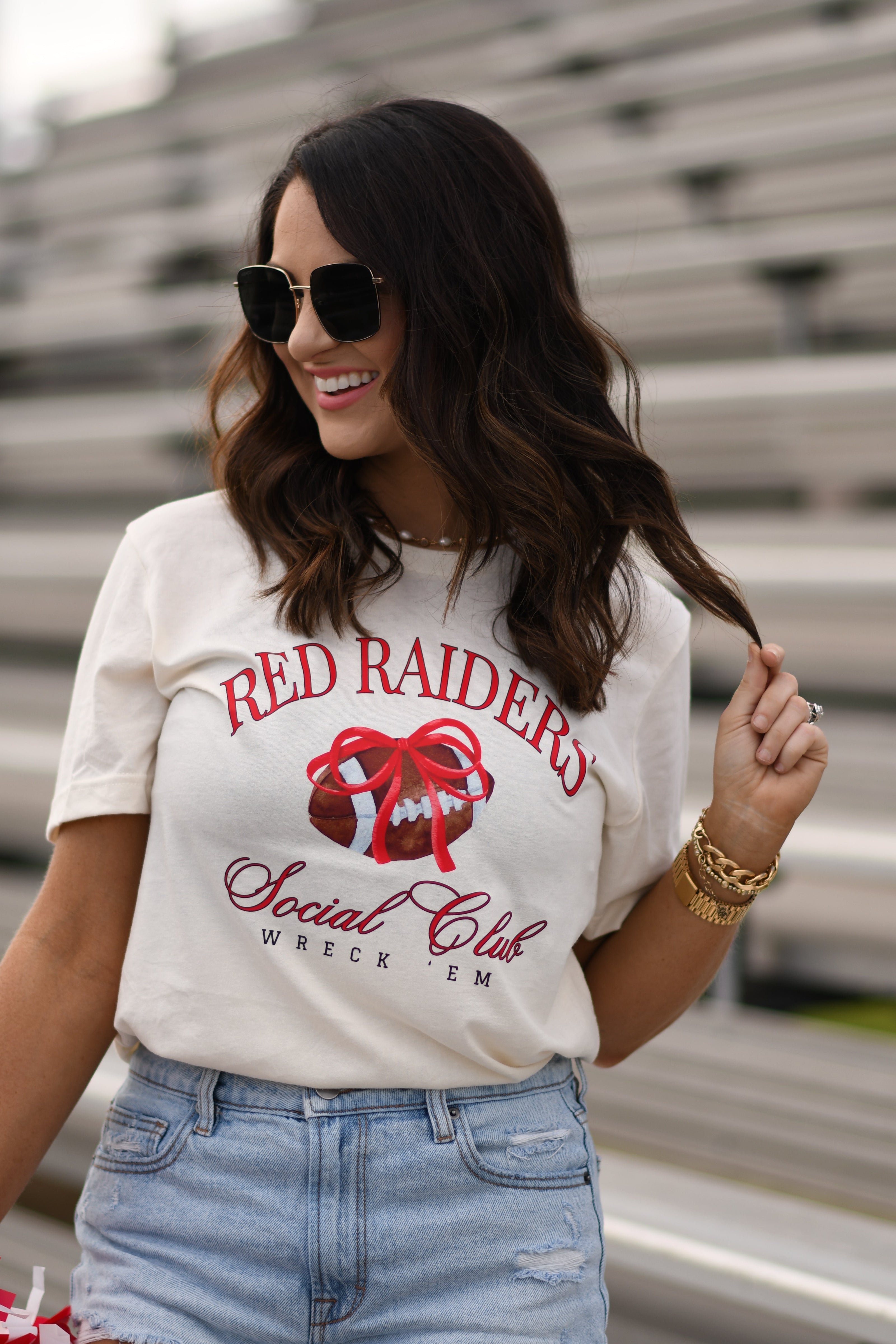 Red Raiders Social Club Tee-P&PD Wholesale-[option4]-[option5]-[option6]-[option7]-[option8]-Shop-Boutique-Clothing-for-Women-Online