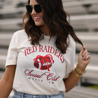 Red Raiders Social Club Tee-P&PD Wholesale-[option4]-[option5]-[option6]-[option7]-[option8]-Shop-Boutique-Clothing-for-Women-Online