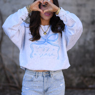 Cozy Season Bow Sweatshirt-P&PD Wholesale-[option4]-[option5]-[option6]-[option7]-[option8]-Shop-Boutique-Clothing-for-Women-Online