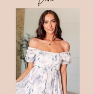 Name it and Claim It Floral Dress-Dresses-Ave Shops-[option4]-[option5]-[option6]-[option7]-[option8]-Shop-Boutique-Clothing-for-Women-Online