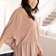 Dazzlingly Draped V-Neck Blouse-Blouses-Ave Shops-[option4]-[option5]-[option6]-[option7]-[option8]-Shop-Boutique-Clothing-for-Women-Online