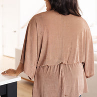 Dazzlingly Draped V-Neck Blouse-Blouses-Ave Shops-[option4]-[option5]-[option6]-[option7]-[option8]-Shop-Boutique-Clothing-for-Women-Online