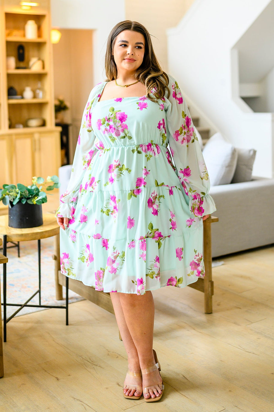 Delightfully Yours Floral Dress-Womens-Ave Shops-[option4]-[option5]-[option6]-[option7]-[option8]-Shop-Boutique-Clothing-for-Women-Online