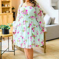 Delightfully Yours Floral Dress-Womens-Ave Shops-[option4]-[option5]-[option6]-[option7]-[option8]-Shop-Boutique-Clothing-for-Women-Online