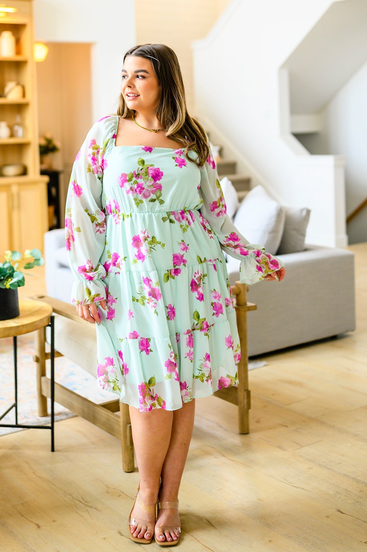 Delightfully Yours Floral Dress-Womens-Ave Shops-[option4]-[option5]-[option6]-[option7]-[option8]-Shop-Boutique-Clothing-for-Women-Online