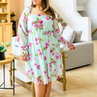 Delightfully Yours Floral Dress-Womens-Ave Shops-[option4]-[option5]-[option6]-[option7]-[option8]-Shop-Boutique-Clothing-for-Women-Online