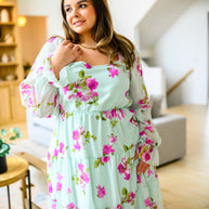 Delightfully Yours Floral Dress-Womens-Ave Shops-[option4]-[option5]-[option6]-[option7]-[option8]-Shop-Boutique-Clothing-for-Women-Online