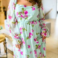 Delightfully Yours Floral Dress-Womens-Ave Shops-[option4]-[option5]-[option6]-[option7]-[option8]-Shop-Boutique-Clothing-for-Women-Online