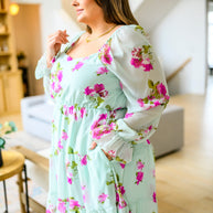 Delightfully Yours Floral Dress-Womens-Ave Shops-[option4]-[option5]-[option6]-[option7]-[option8]-Shop-Boutique-Clothing-for-Women-Online