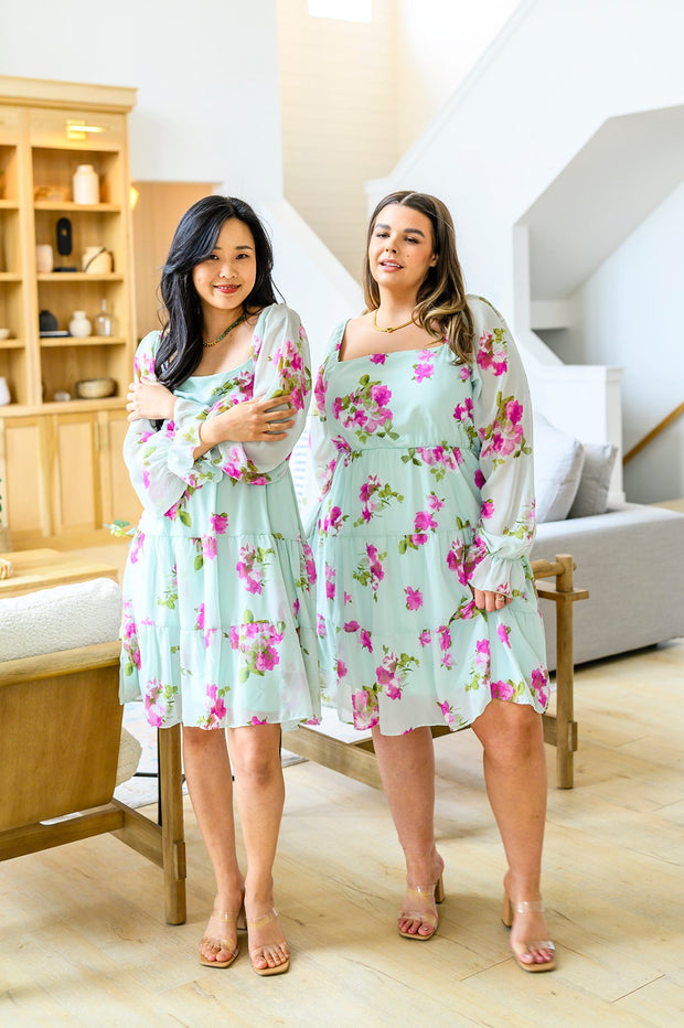 Delightfully Yours Floral Dress-Womens-Ave Shops-[option4]-[option5]-[option6]-[option7]-[option8]-Shop-Boutique-Clothing-for-Women-Online