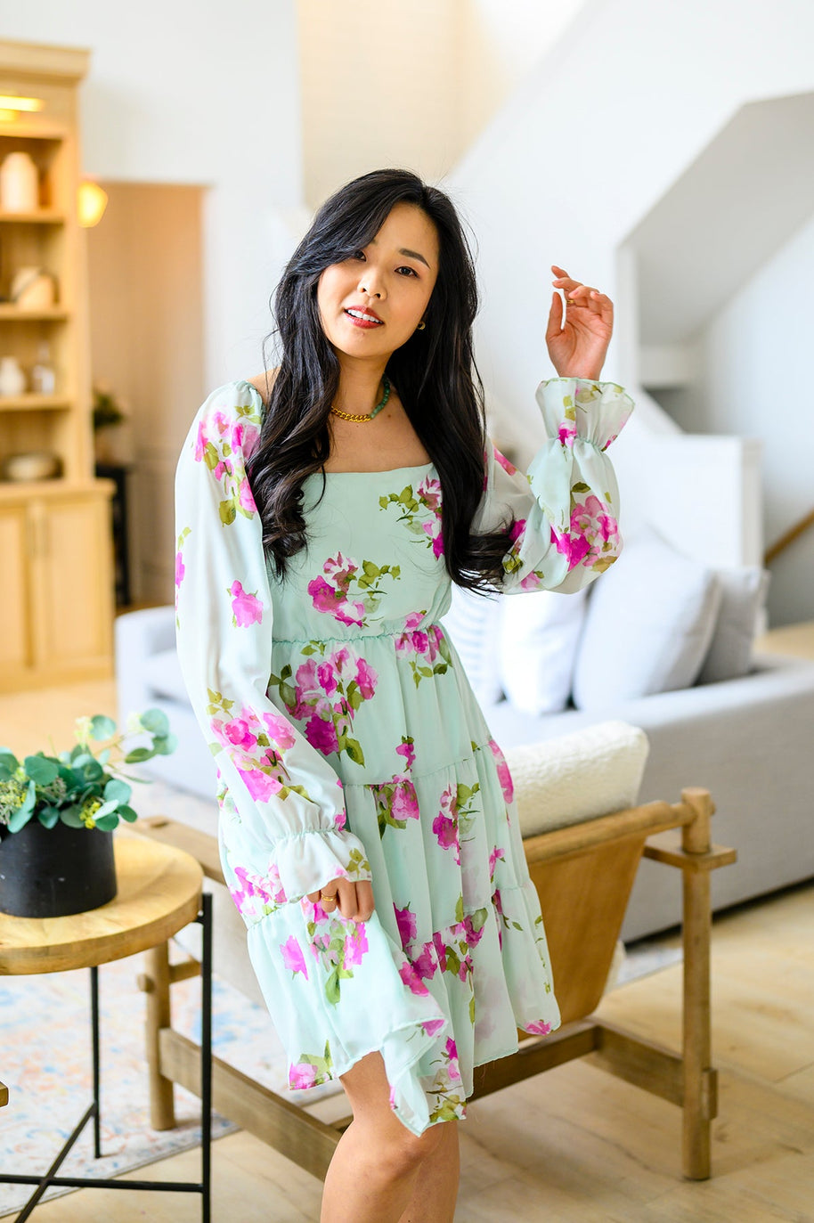 Delightfully Yours Floral Dress-Womens-Ave Shops-[option4]-[option5]-[option6]-[option7]-[option8]-Shop-Boutique-Clothing-for-Women-Online