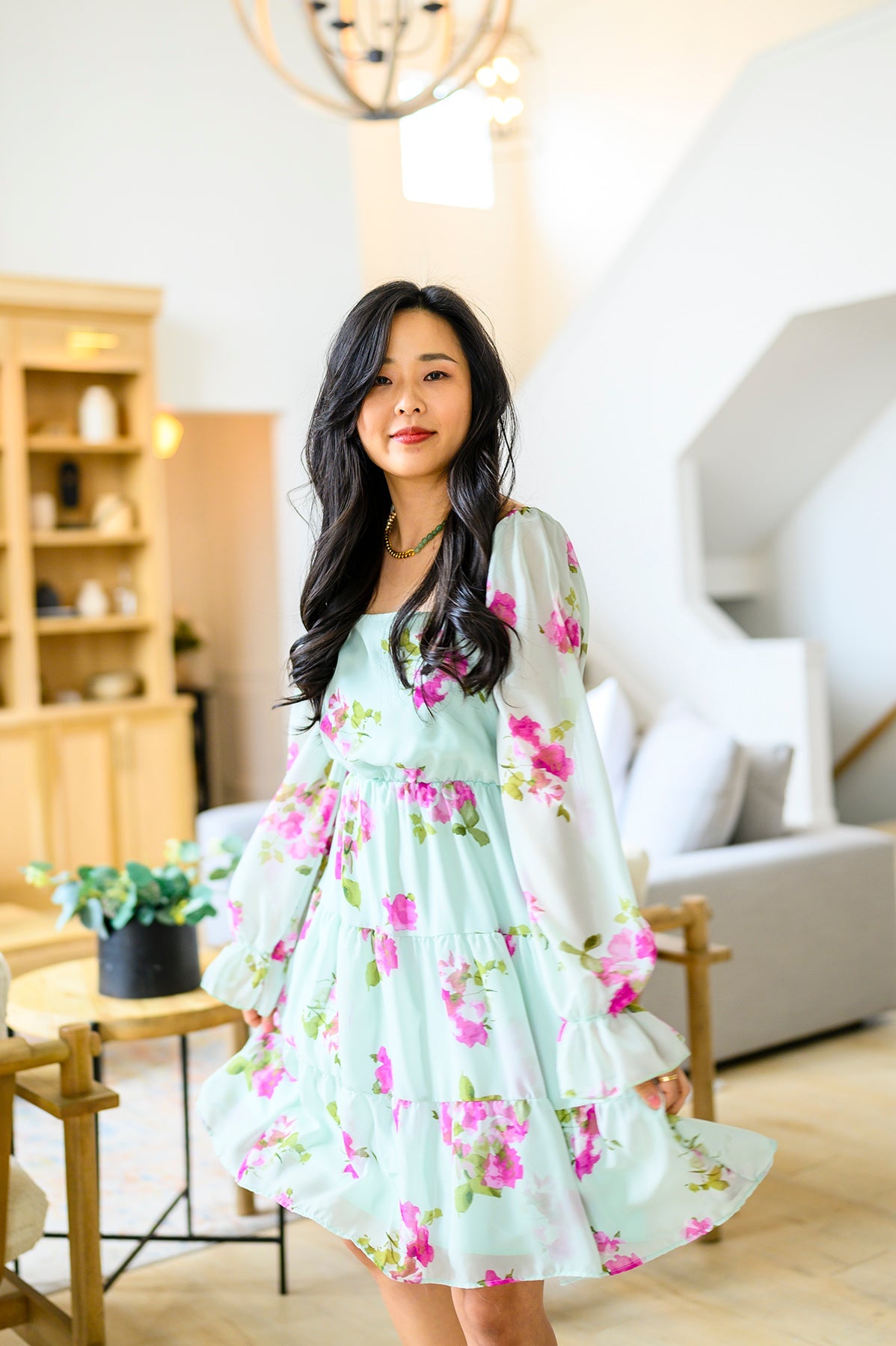 Delightfully Yours Floral Dress-Womens-Ave Shops-[option4]-[option5]-[option6]-[option7]-[option8]-Shop-Boutique-Clothing-for-Women-Online