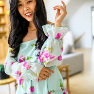 Delightfully Yours Floral Dress-Womens-Ave Shops-[option4]-[option5]-[option6]-[option7]-[option8]-Shop-Boutique-Clothing-for-Women-Online