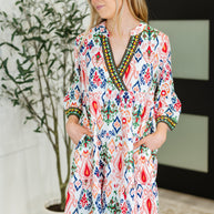 Depend on Me Boho Tiered Dress-Womens-Ave Shops-[option4]-[option5]-[option6]-[option7]-[option8]-Shop-Boutique-Clothing-for-Women-Online