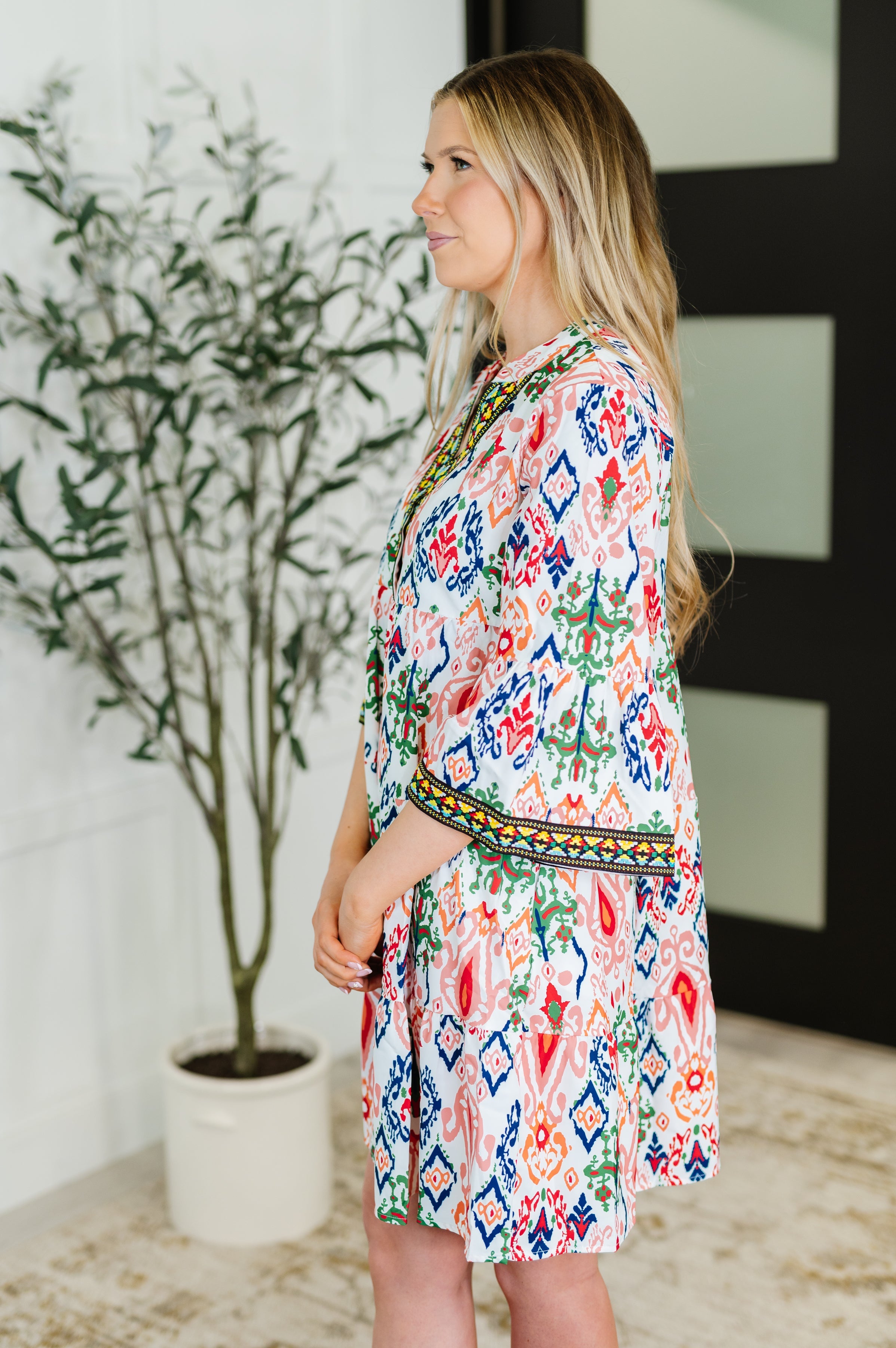 Depend on Me Boho Tiered Dress-Womens-Ave Shops-[option4]-[option5]-[option6]-[option7]-[option8]-Shop-Boutique-Clothing-for-Women-Online