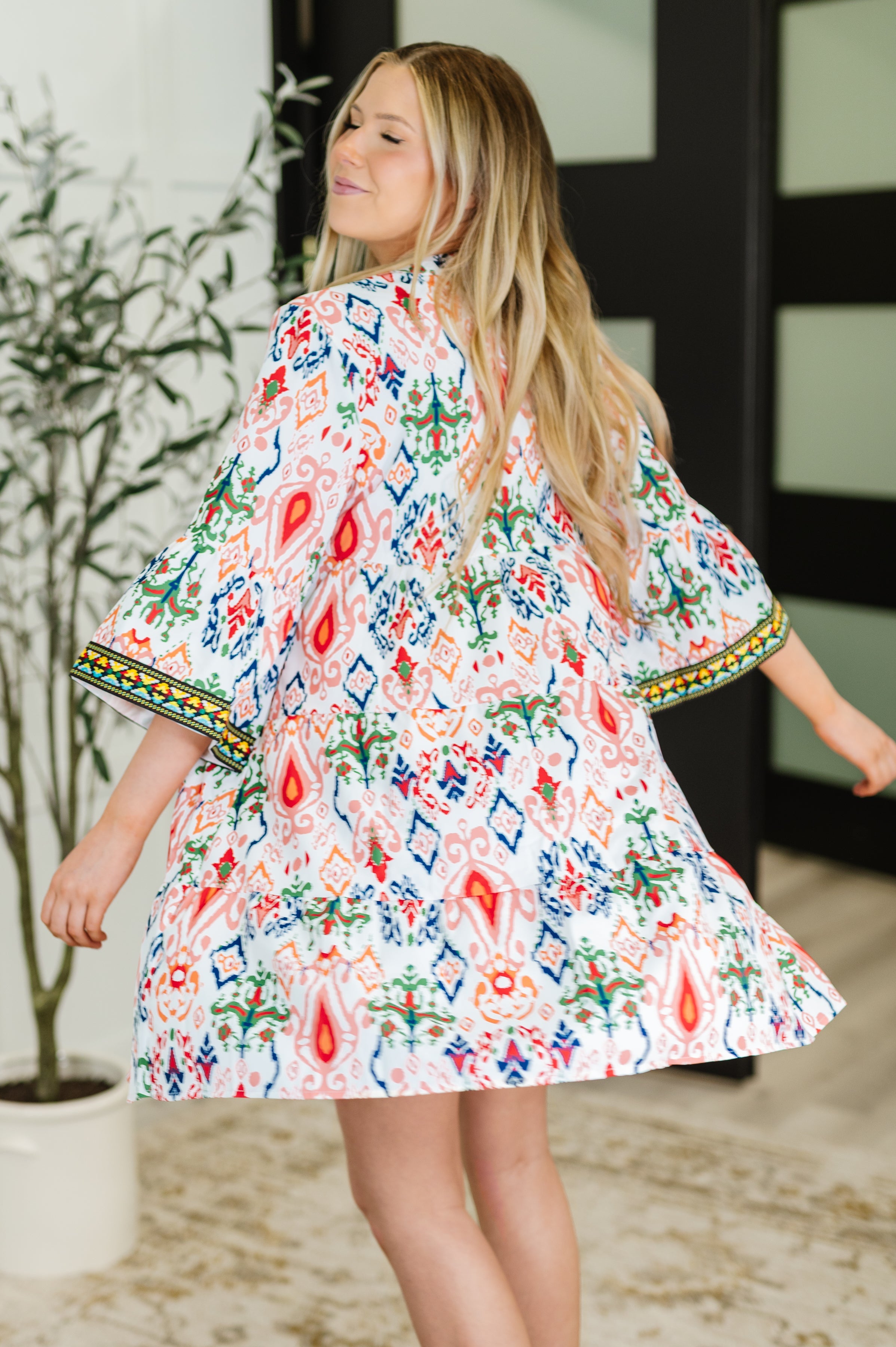 Depend on Me Boho Tiered Dress-Womens-Ave Shops-[option4]-[option5]-[option6]-[option7]-[option8]-Shop-Boutique-Clothing-for-Women-Online
