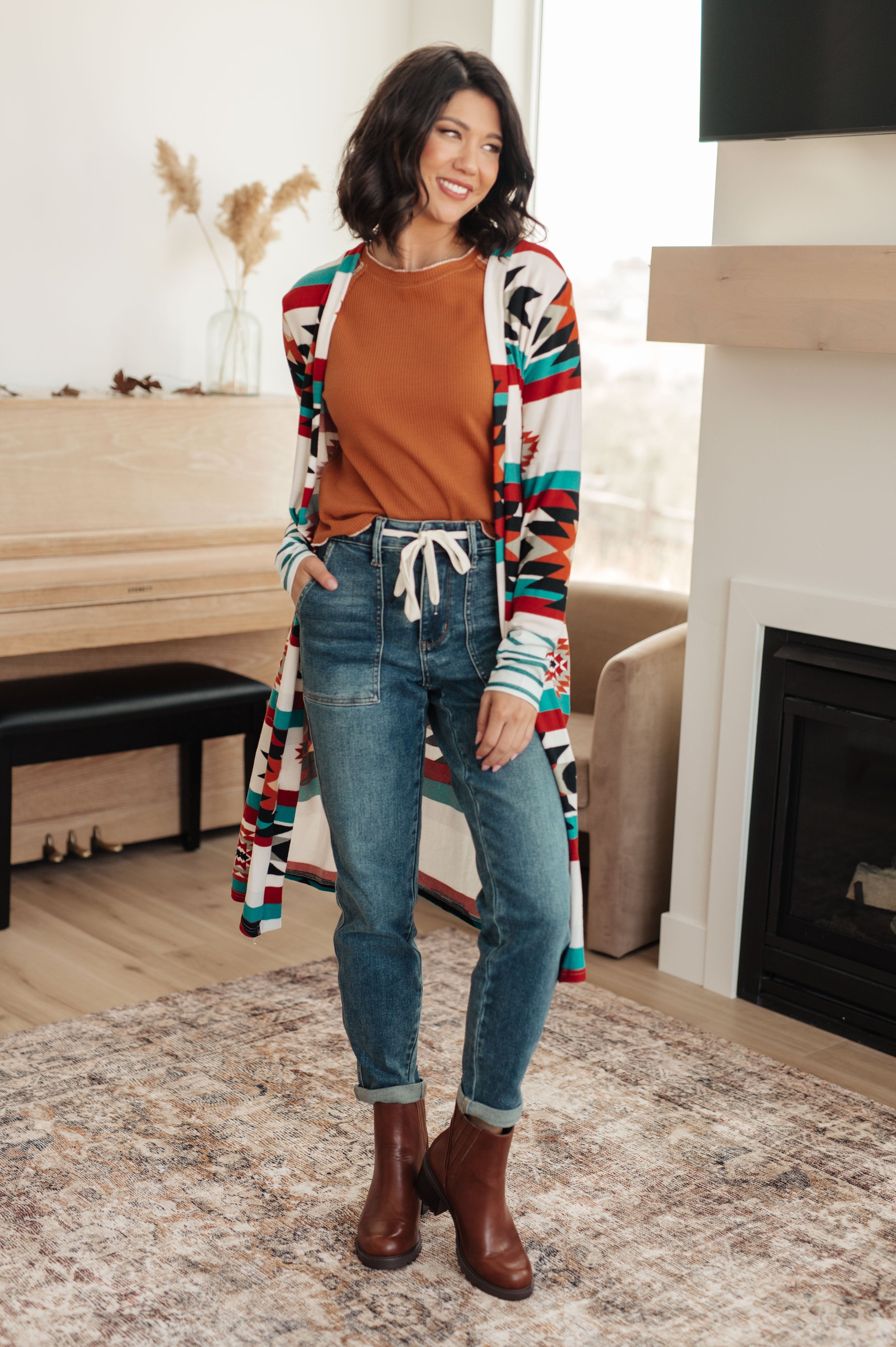 Stitch In Time Waffle Knit Top-Tops-Ave Shops-[option4]-[option5]-[option6]-[option7]-[option8]-Shop-Boutique-Clothing-for-Women-Online