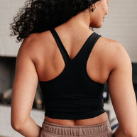 Rae Mode Doing it For Me Asymmetrical Tank in Black-Athleisure-Ave Shops-[option4]-[option5]-[option6]-[option7]-[option8]-Shop-Boutique-Clothing-for-Women-Online