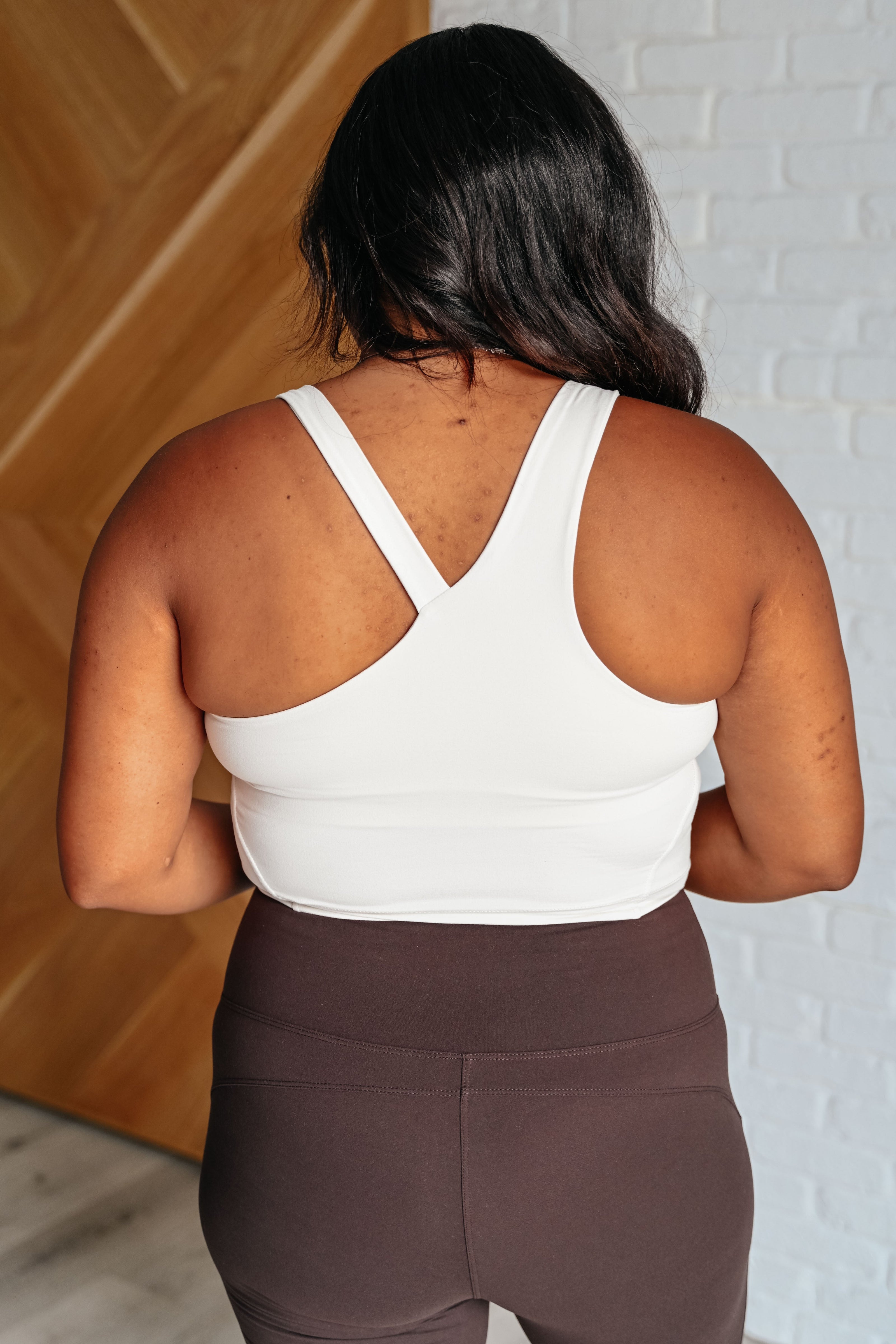 Rae Mode Doing it For Me Asymmetrical Tank in White Pearl-Athleisure-Ave Shops-[option4]-[option5]-[option6]-[option7]-[option8]-Shop-Boutique-Clothing-for-Women-Online