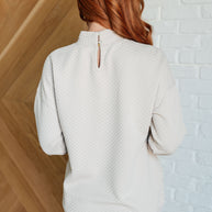 Don't Change Anything Mock Neck Pullover-Tops-Ave Shops-[option4]-[option5]-[option6]-[option7]-[option8]-Shop-Boutique-Clothing-for-Women-Online