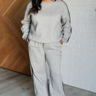 Don't Get Stuck Stripe Detail Sweatpants-Bottoms-Ave Shops-[option4]-[option5]-[option6]-[option7]-[option8]-Shop-Boutique-Clothing-for-Women-Online