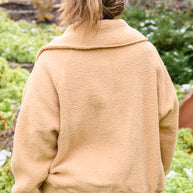 Don't Stress Oversized Collar Sherpa Jacket In Taupe-Womens-Ave Shops-[option4]-[option5]-[option6]-[option7]-[option8]-Shop-Boutique-Clothing-for-Women-Online