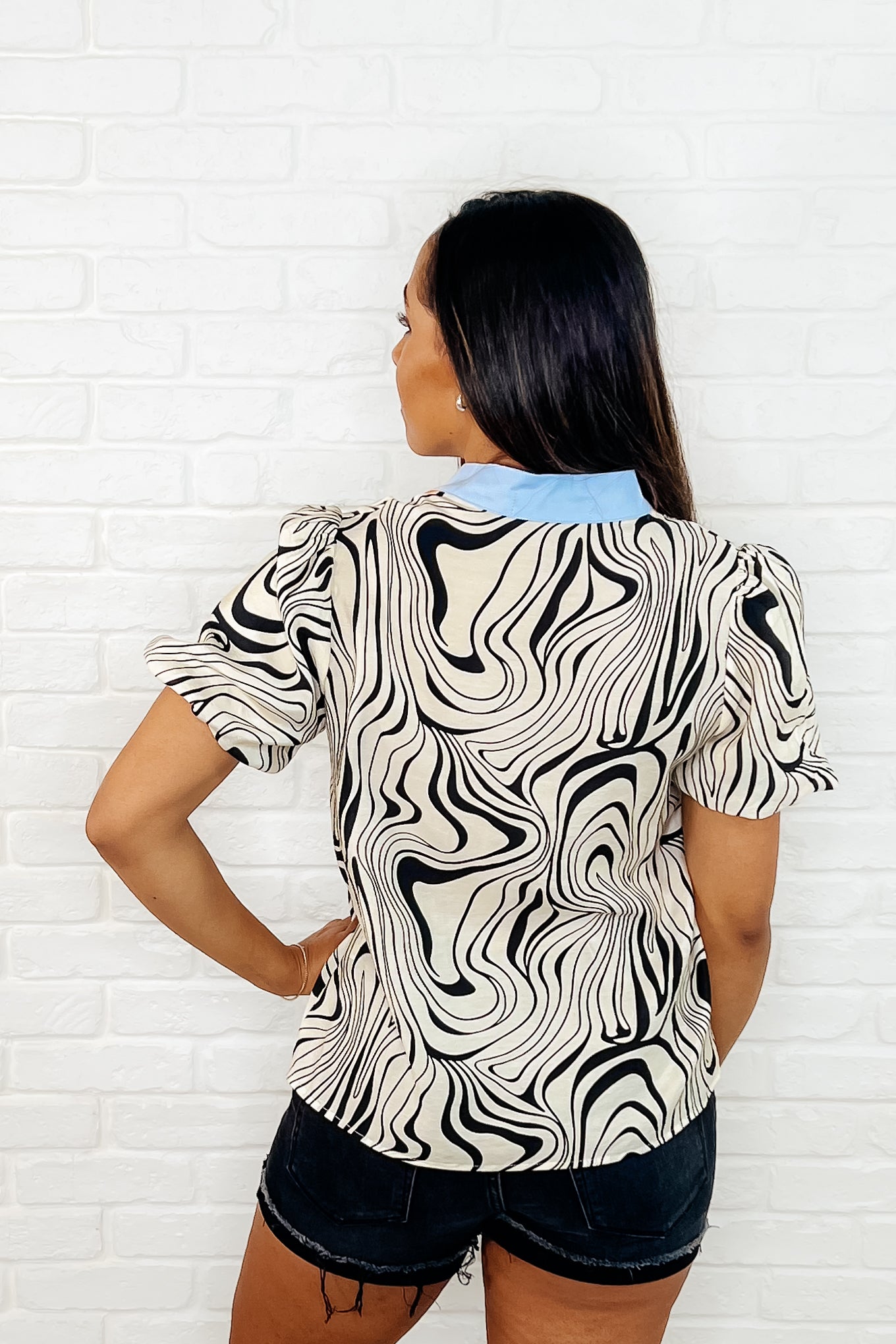 Don't Want to Wait Zebra Print Top-Womens-Ave Shops-[option4]-[option5]-[option6]-[option7]-[option8]-Shop-Boutique-Clothing-for-Women-Online