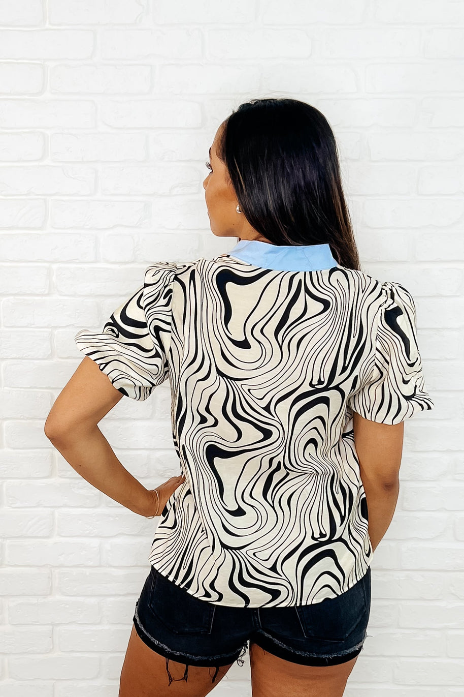 Don't Want to Wait Zebra Print Top-Womens-Ave Shops-[option4]-[option5]-[option6]-[option7]-[option8]-Shop-Boutique-Clothing-for-Women-Online