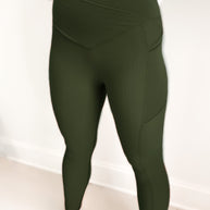 Molly Max Sculpt Ribbed Leggings - Regular-leggings-Girl Code Couture-Dark Olive-S-[option4]-[option5]-[option6]-[option7]-[option8]-Shop-Boutique-Clothing-for-Women-Online