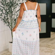 Eager Anticipation Mixed Print Midi Dress-Womens-Ave Shops-[option4]-[option5]-[option6]-[option7]-[option8]-Shop-Boutique-Clothing-for-Women-Online