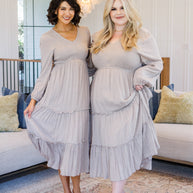 Easy Come, Easy Go Tiered Midi Dress-Dresses-Ave Shops-[option4]-[option5]-[option6]-[option7]-[option8]-Shop-Boutique-Clothing-for-Women-Online