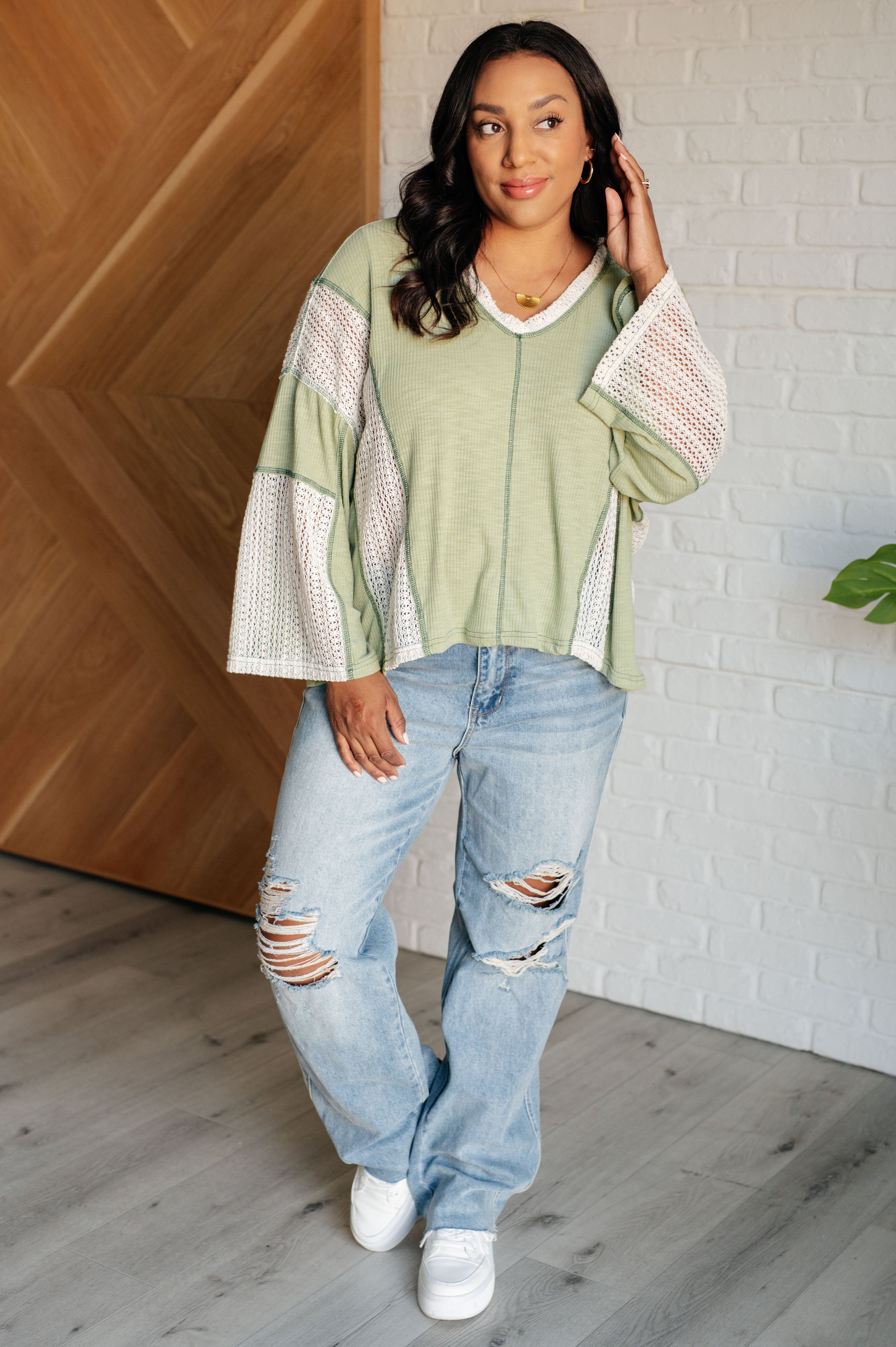 Elemental My Dear Patchwork Top-Tops-Ave Shops-[option4]-[option5]-[option6]-[option7]-[option8]-Shop-Boutique-Clothing-for-Women-Online