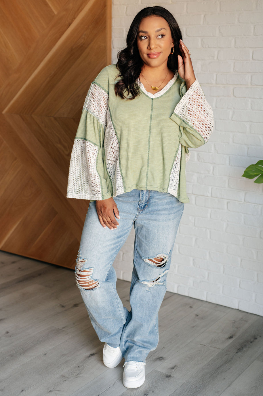 Elemental My Dear Patchwork Top-Tops-Ave Shops-[option4]-[option5]-[option6]-[option7]-[option8]-Shop-Boutique-Clothing-for-Women-Online