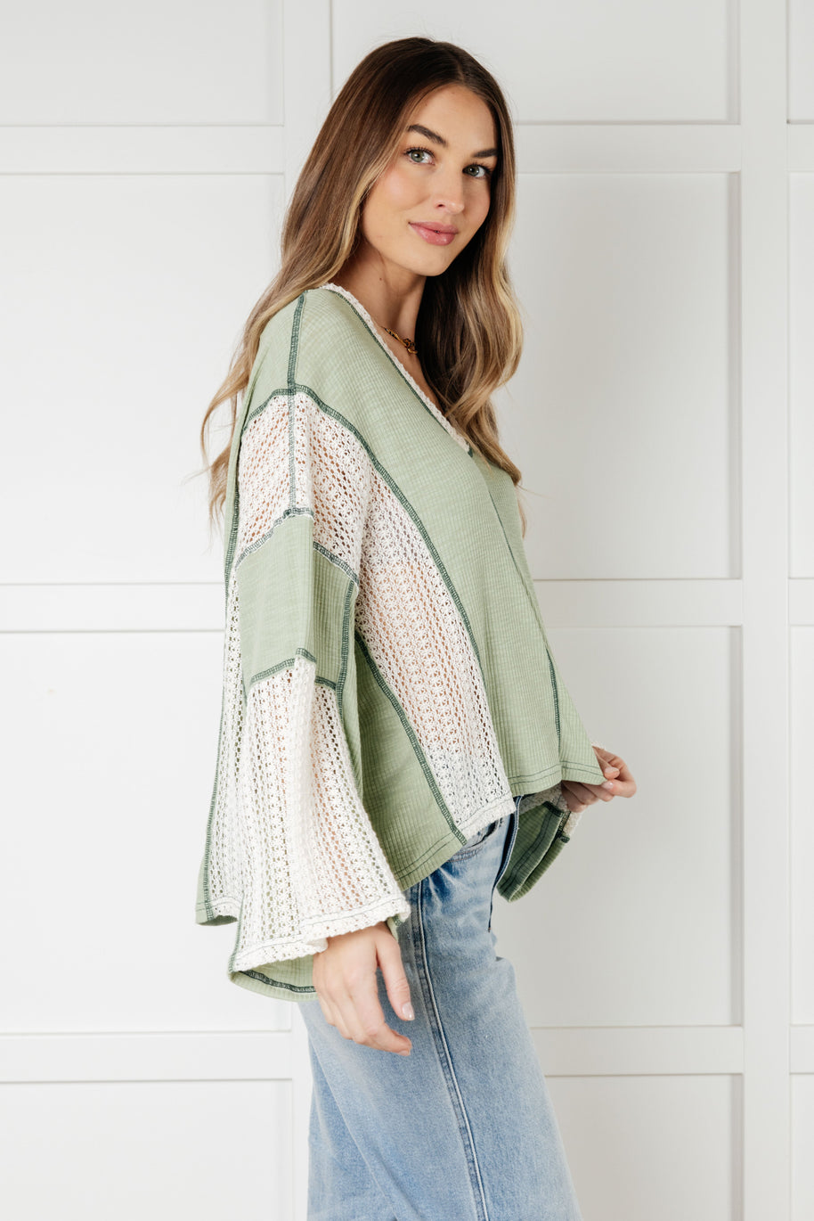 Elemental My Dear Patchwork Top-Tops-Ave Shops-[option4]-[option5]-[option6]-[option7]-[option8]-Shop-Boutique-Clothing-for-Women-Online
