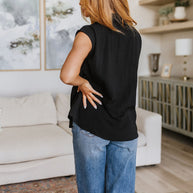 Elevate Everyday Blouse in Black-Tops-Ave Shops-[option4]-[option5]-[option6]-[option7]-[option8]-Shop-Boutique-Clothing-for-Women-Online