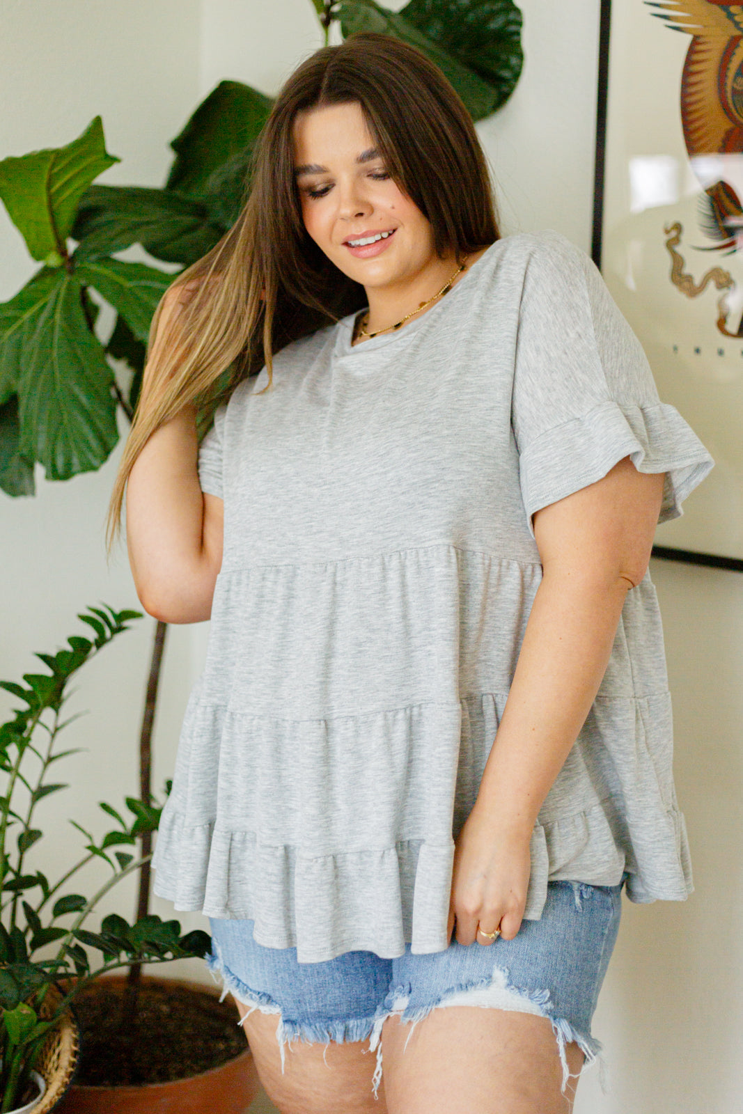 Endless Memories Tiered Babydoll Top-Tops-Ave Shops-[option4]-[option5]-[option6]-[option7]-[option8]-Shop-Boutique-Clothing-for-Women-Online