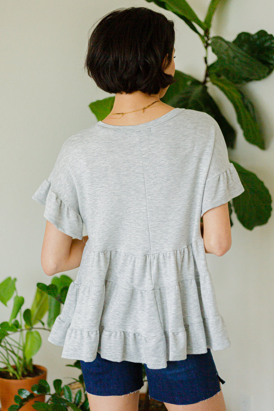 Endless Memories Tiered Babydoll Top-Tops-Ave Shops-[option4]-[option5]-[option6]-[option7]-[option8]-Shop-Boutique-Clothing-for-Women-Online