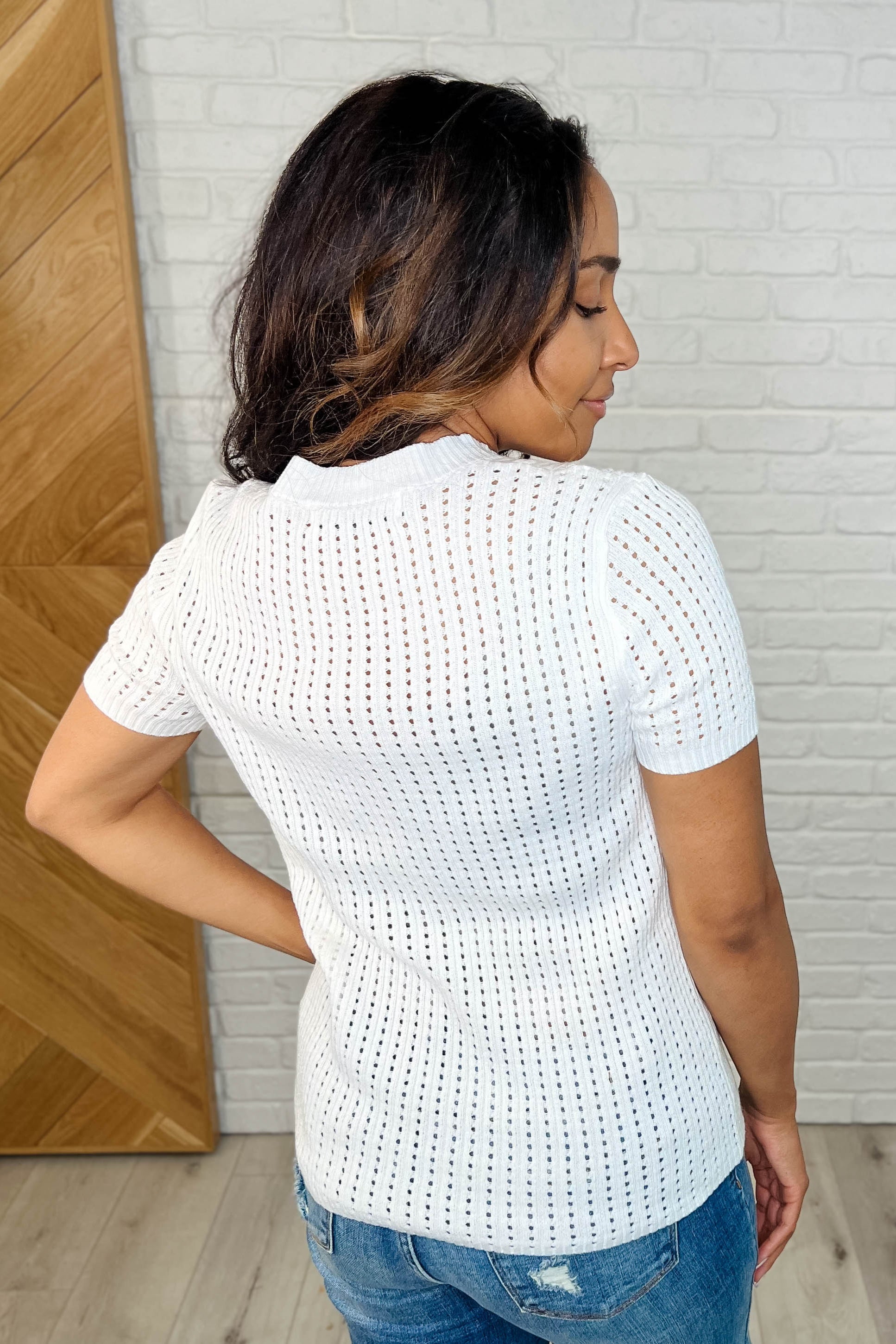 Falling Slowly Loose Knit Tee-Tops-Ave Shops-[option4]-[option5]-[option6]-[option7]-[option8]-Shop-Boutique-Clothing-for-Women-Online