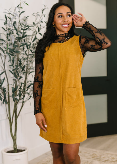 Feeling That Way Corduroy Dress-Womens-Ave Shops-[option4]-[option5]-[option6]-[option7]-[option8]-Shop-Boutique-Clothing-for-Women-Online